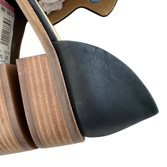 Lucky Brand Gennifa Black Leather Cutout Pump Size 6M - Picture 15 of 16